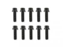 Header Bolts M8-1.25 25mm Hex Head Black Oxide Fits GM LS or LT Series Engines Mr Gasket