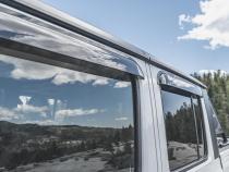 Ventvisor Deflector for 2018-2026 Jeep Wrangler and More Smoke Outside Mount 4 Piece AVS