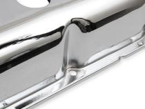 Chrome Valve Covers without Baffle Fits 1964-1990 Oldsmobile 260-455 Engines Mr Gasket