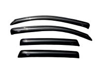 Ventvisor Deflector for 2007-2012 Dodge Caliber Smoke Outside Mount 4 Piece AVS