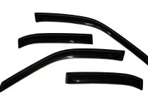 Ventvisor Deflector for 1995-1997 Toyota Tercel/Tercel 4 Door Smoke Outside Mount 4 Piece AVS