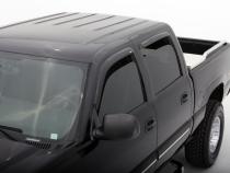 Ventvisor Deflector for 2000-2007 GMC Sierra 1500 and More Crew Cab Pickup Smoke Outside Mount 4 Piece AVS