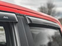 Ventvisor Deflector for 2002-2009 Dodge Ram 2500 and More Smoke Outside Mount 4 Piece AVS