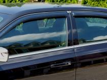Ventvisor Deflector for 2016-2021 Honda Civic Sedan Smoke Outside Mount 4 Piece AVS