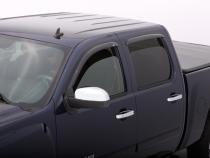 Ventvisor Deflector for 2022-2026 Toyota Tundra Double Cab Pickup Smoke Outside Mount 4 Piece AVS