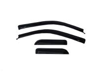 Ventvisor Deflector for 2004-2014 Ford F-150 and More SuperCab Pickup Smoke Outside Mount 4 Piece AVS