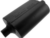 60 Series Delta Flow Chambered Muffler 60 Delta Flow 2.25 Center In 2.25 Center Out Moderate Sound Flowmaster
