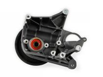Bracket Kit, P/S LT4-W Long Spacer Natural-Black Finish Power Steering Bracket GM LT4 System Holley