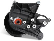 Bracket Kit, P/S LT5-W Short Spacer Natural-Black Finish Power Steering Bracket GM LT5 System- Dry Sump Only Holley