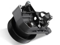 Bracket Kit, P/S LT5-W Short Spacer Natural-Black Finish Power Steering Bracket GM LT5 System- Dry Sump Only Holley