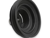 Replacement Damper VVT Cast Iron Damper for Gen III Hemi Mid-Mount Accessory Drive System VVT Black Finish Holley