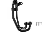 Line Adapter Manifold for SD7 A/C Compressor SBF, Driver Side Exit Line Adapter for SD7 A/C Compressor, Driver-Side Exit, Black Holley