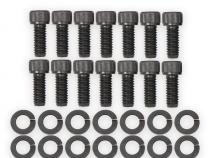Transmission Oil Pan Black Steel Fits Chrysler Torqueflite TF-727. Stock Depth and Capacity Finned Design Mr Gasket