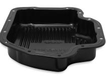 Transmission Oil Pan Black Steel Fits GM TH400 Deep pan 2 quart extra Capacity Finned Design Mr Gasket