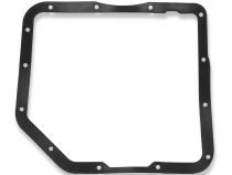 Transmission Oil Pan Black Aluminum Fits GM TH350 Stock Depth and Capacity Finned Design Mr Gasket