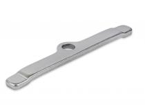 Valve Cover Clamps Chrome Custom extra long, 1/4 Inch Diameter Holes, 4 in a set Mr Gasket