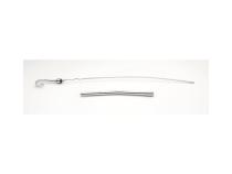 Engine Oil Dipstick Chrome Fits Most 1955-1979 Pontiac V8 without Air Conditioning Mr Gasket