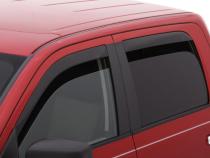 Ventvisor Deflector for 2002-2008 Dodge Ram 1500 Quad Cab Pickup Smoke Low Profile In-Channel Mount 4 Piece AVS