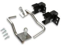 1970-1974 Mopar E-Body Gen III Hemi Swap Exhaust System 3 Inch Dual 304 Stainless Steel With Quad Polished Tips Fits Into Slots In Bottom Of The R, T Style Rear Valance Panel Hooker BlackHeart