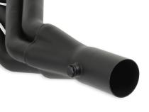 Gen III Hemi Swap Mid-Length Headers Black Painted Fits 1972-1974 Dodge D100, D150 1974 Dodge Ramcharger And 1974 Plymouth Trailduster 2-Wheel Drive Hooker BlackHeart