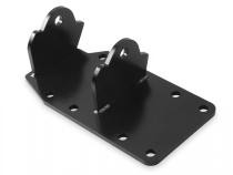 Standard Lt Swap Mount Brackets Dual Mounting Position Fits GM 1973-1998 K10, K1500 4Wd Trucks Hooker BlackHeart