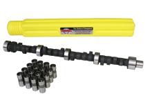 Mechanical Flat Tappet Camshaft &amp;amp; Lifter Kit; 1955 - 1981 Pontiac 265-455 3000 to 6800 Howards Cams CL410202-08