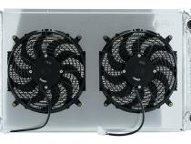 68-77 A-Body LS SWAP Aluminum Radiator And Dual 14 Inch Fans Cold Case Radiators