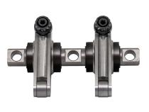 Shaft Rocker Arm Set LS1 Steel Bodies 1.8 Ratio Bronze Bushings Scorpion Racing Black Oxide Finish Scorpion Racing