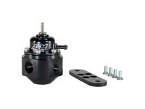 Universal Adjustable Fuel Pressure Regulator Inlet 2 x -6AN (9/16-18) Outlet -6AN Gauge Port 1/8 Inch NPT Black AEM Electronics