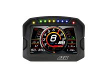 CD-5LG Carbon Logging Display with Internal GPS 5-inch diagonal screen, carbon fiber composite enclosure, GPS antenna and wiring harness included AEM Electronics