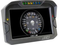 CD-7LG Carbon Logging Display with Internal GPS 7-inch diagonal screen, carbon fiber enclosure, GPS antenna and wiring harness included AEM Electronics