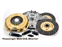 Multi-Disc Clutch and Flywheel Kit 46.90 lbs 130 Tooth Gear 8 Bolt Crank 925 ft/lbs Capacity 10.4 Inch Diameter 26-Spline Fits Dodge s Crate Engines &amp;amp; Swaps Gen III HEMI 8 Cyl OE Passenger Side Starter Centerforce SST 10.4