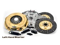 Multi-Disc Clutch and Flywheel Kit 46.90 lbs 130 Tooth Gear 8 Bolt Crank 925 ft/lbs Capacity 10.4 Inch Diameter 26-Spline Fits Dodge s Crate Engines &amp;amp; Swaps Gen III HEMI 8 Cyl Aftermarket Driver Side Starter Centerforce SST 10.4