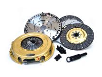 Multi-Disc Clutch and Flywheel Kit 46.10 lbs 130 Tooth Gear 8 Bolt Crank 925 ft/lbs Capacity 10.4 Inch Diameter 18-Spline Fits Dodge/Plymouth Cars 7.0L/7.2L Centerforce SST 10.4