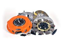 Multi-Disc Clutch and Flywheel Kit 55.60 lbs 164 Tooth Gear 8 Bolt Crank 1300 ft/lbs Capacity 10.4 Inch Diameter 23M-Spline Fits Ford s Mustang 5.0L Centerforce DYAD DS 10.4