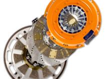 Multi-Disc Clutch and Flywheel Kit 130 Tooth Gear 0 in/oz Internally Balanced 6 Bolt Crank 1300 ft/lbs Capacity 10.4 Inch Diameter 26-Spline Fits Dodge/Plymouth Cars 8 Cyl Centerforce DYAD DS 10.4