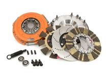 Multi-Disc Clutch and Flywheel Kit 168 Tooth Gear 0 in/oz Internally Balanced 6 Bolt Crank 1300 ft/lbs Capacity 10.4 Inch Diameter 26-Spline Fits Cadillac/Chevrolet CTS and Camaro V 6.2L Centerforce DYAD DS 10.4