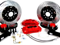 Brake System 13 Inch Front Pro+ Black 65-69 Lincoln Continental BAER Brakes