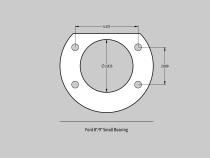 Brake System 13 Inch Rear SS4+ w/Park Brake Black BAER Brakes