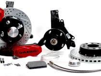 Brake System 11 Inch Front SS4+ Black 78-87 GM G Body Modified Drop Spindles BAER Brakes