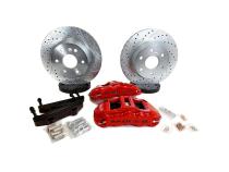 Brake System 14 Inch Rear Extreme+ w/Park Brake Black 99-14 GM 1500/SUV W/Rear Disc Brake BAER Brakes