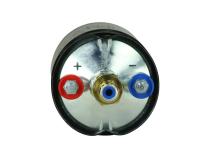400LPH (Metric) Inline High Flow Fuel Pump M18x1.5 Inlet M12x1.5 Outlet AEM Electronics