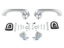 1964-1966 Ford Mustang Exterior Door Handle Kit Chrome Show Quality Scott Drake