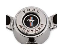 1965-1966 Ford Mustang Standard Wheel Horn Button with Alternator Scott Drake
