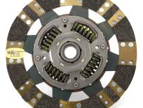 High Performance Clutch Pressure Plate and Disc Set 531 ft/lbs Capacity 10.4 Inch Diameter 24-Spline Fits Nissan Frontier and Xterra 4.0L Centerforce Dual Friction