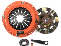 High Performance Clutch Pressure Plate and Disc Set 531 ft/lbs Capacity 10.4 Inch Diameter 24-Spline Fits Nissan Frontier and Xterra 4.0L Centerforce Dual Friction