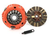 High Performance Clutch Pressure Plate and Disc Set 442 ft/lbs Capacity 10 Inch Diameter 21-Spline Fits Toyota Trucks 4/6 Cyl Centerforce Dual Friction