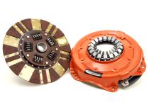 High Performance Clutch Pressure Plate and Disc Set 638 ft/lbs Capacity 10.4 Inch Diameter 18-Spline Fits Dodge/Plymouth 8 Cyl Centerforce Dual Friction