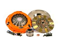 High Performance Clutch and Flywheel Kit 129 Tooth Gear 8 Bolt Crank 491 ft/lbs Capacity 11 Inch Diameter 21-Spline Fits Toyota FJ Cruiser and Tacoma 4.0L Centerforce Dual Friction