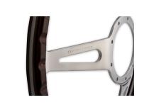 Steering Wheel Corso Feroce Shelby Style Wood and Aluminum 15 Inch Scott Drake